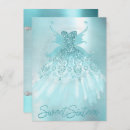Search for mint green birthday invitations Teen girl