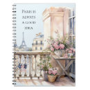 Search for eiffel tower notebooks Floral