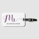 Search for newlyweds luggage tags Husband