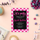 Search for plaid sweet 16 invitations Pink