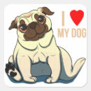 Search for i love pugs stickers Dogs