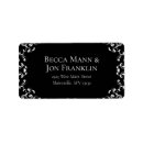 Search for gothic return address labels Purple