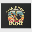 Search for bowler wrapping paper Bowling