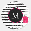 Search for monogram zebra stickers Modern