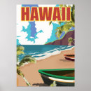 Search for vintage hawaii posters Beach