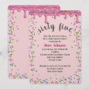 Search for pink 65th birthday invitations Celebration
