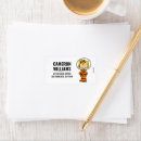Search for sister return address labels Charles m schulz