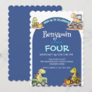 Search for blue dinosaur birthday invitations Rainbow