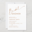 Search for orange bridal shower invitations Typography