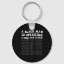 Search for excellence key rings Black and proud
