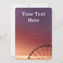 Search for wheel invitations Sunset