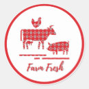 Search for red chicken stickers Farmhouse