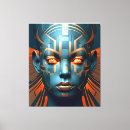 Search for abstract woman face canvas prints Colourful