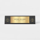Search for lawyer name plates Black
