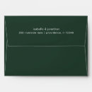 Search for hunter green envelopes Modern