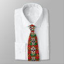 Search for dia de los muertos ties Skull