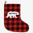Search for black bear christmas stockings Black and white