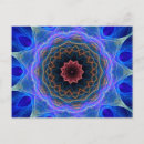 Search for kaleidoscopic patterns postcards Abstract