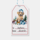 Search for dog christmas gift tags Puppy