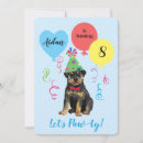 Search for rottweilers invitations Puppy