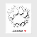 Search for colour splash stickers Splatter