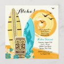 Search for tiki square invitations Tropical