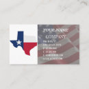 Search for texas flag business cards Professional