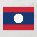 Search for lao flag postcards Flag of laos