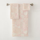 Search for pink floral bath towels Flower