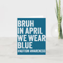 Search for autism awareness cards Special needs support