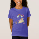 Search for rainbow with clouds tshirts Unicorn