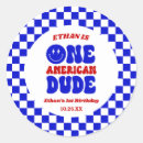 Search for dude stickers Red white and blue