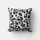 Search for faux fur cushions Black and white
