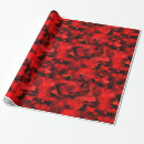 Search for red camo wrapping paper Black