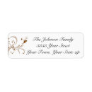 Search for scroll return address labels Elegant