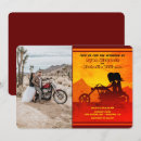 Search for mountain sunset wedding invitations Motorcycle
