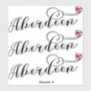Search for aberdeen stickers Scotland