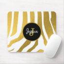 Search for zebra stripes mouse mats Gold