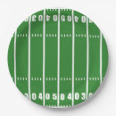 Search for football paper plates White