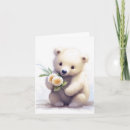 Search for polar bears note cards Cute
