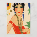 Search for flapper postcards Illustration