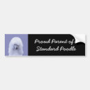 Search for standard bumper stickers Poodle