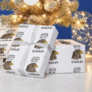 Search for eagles wrapping paper Bird of prey