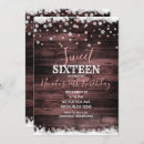 Search for winter sweet 16 invitations Birthday