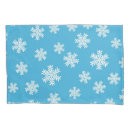 Search for snowflake pattern pillowcases Winter