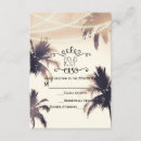 Search for dreams rsvp cards Beach