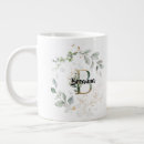 Search for monogram initial b mugs Elegant