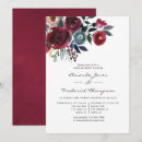 Search for floral rehearsal dinner invitations Marsala