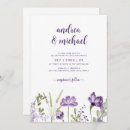Search for lavender sage wedding invitations Purple