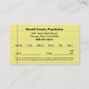 Search for for psychologist appointment cards Doctor
